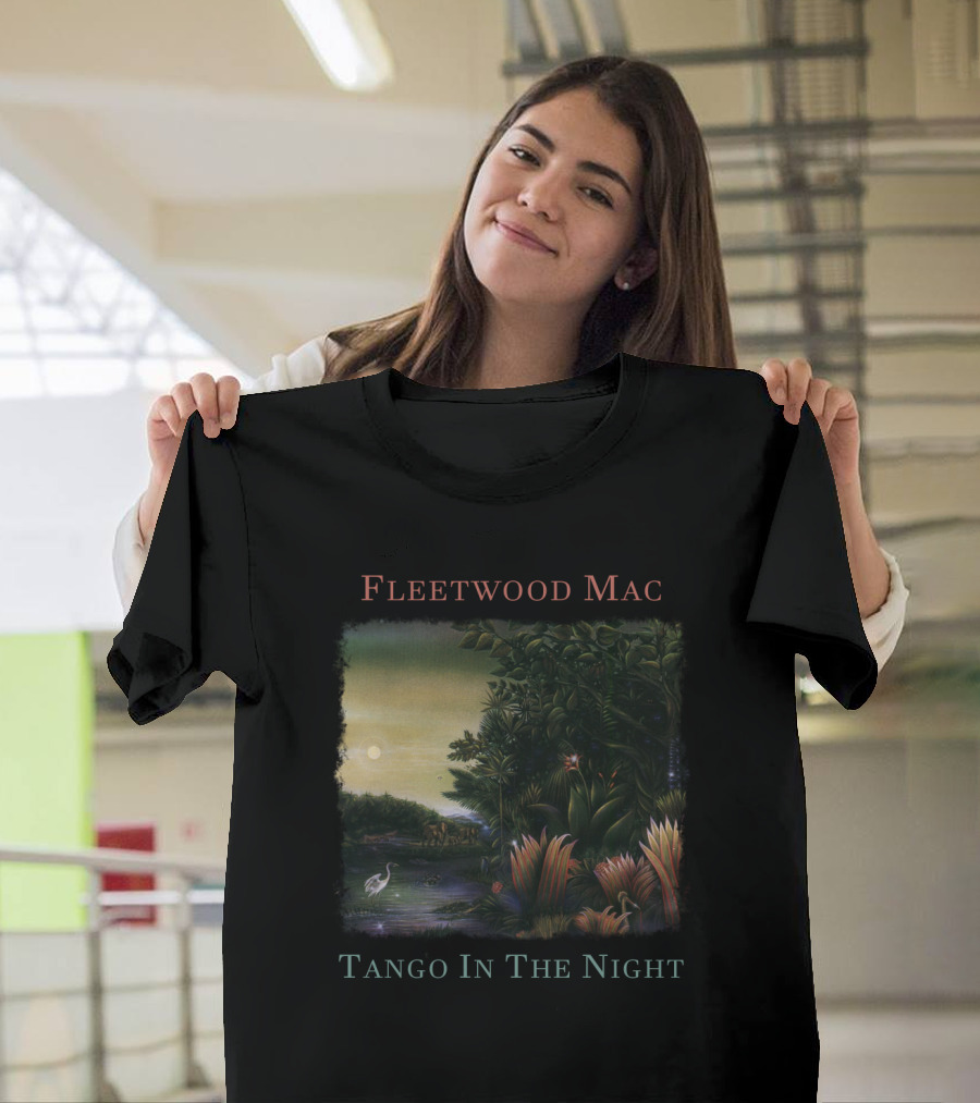 Fleetwood Mac Tango In The Night Album Cover Art T-Shirt