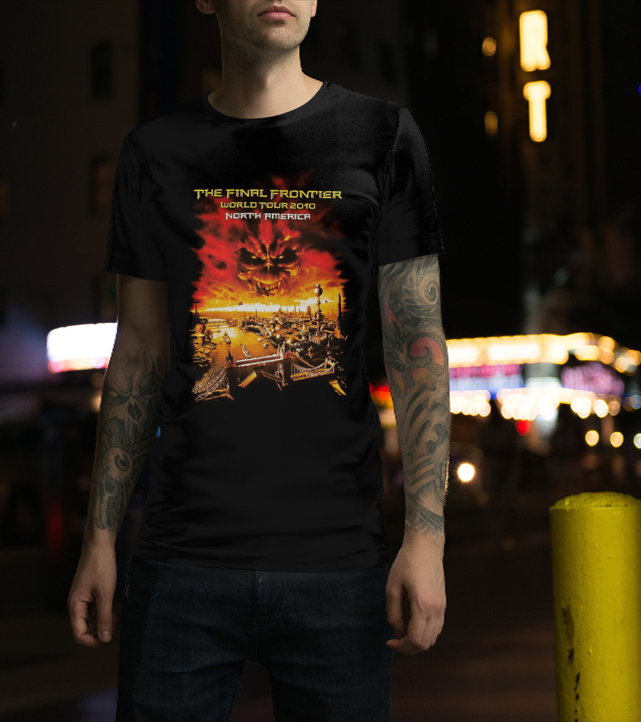 The Final Frontier World Tour 2010 North America T-Shirt