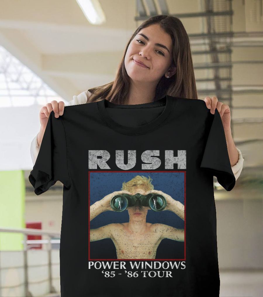 Rush Power Windows '85-'86 Tour Binocular T-Shirt