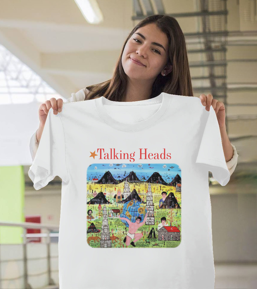 Talking Heads - Little Creatures Album Cover Art T-Shirt