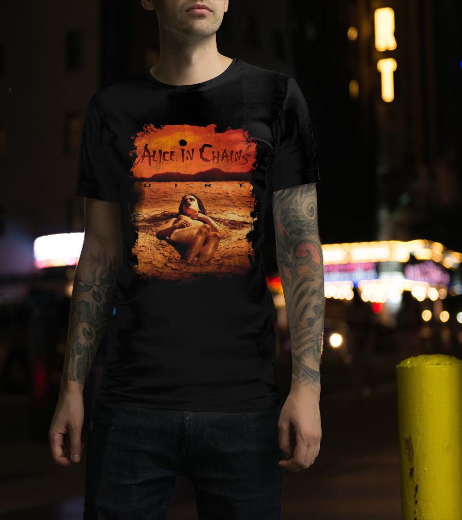 Alice In Chains Dirt Album Cover Art T-Shirt