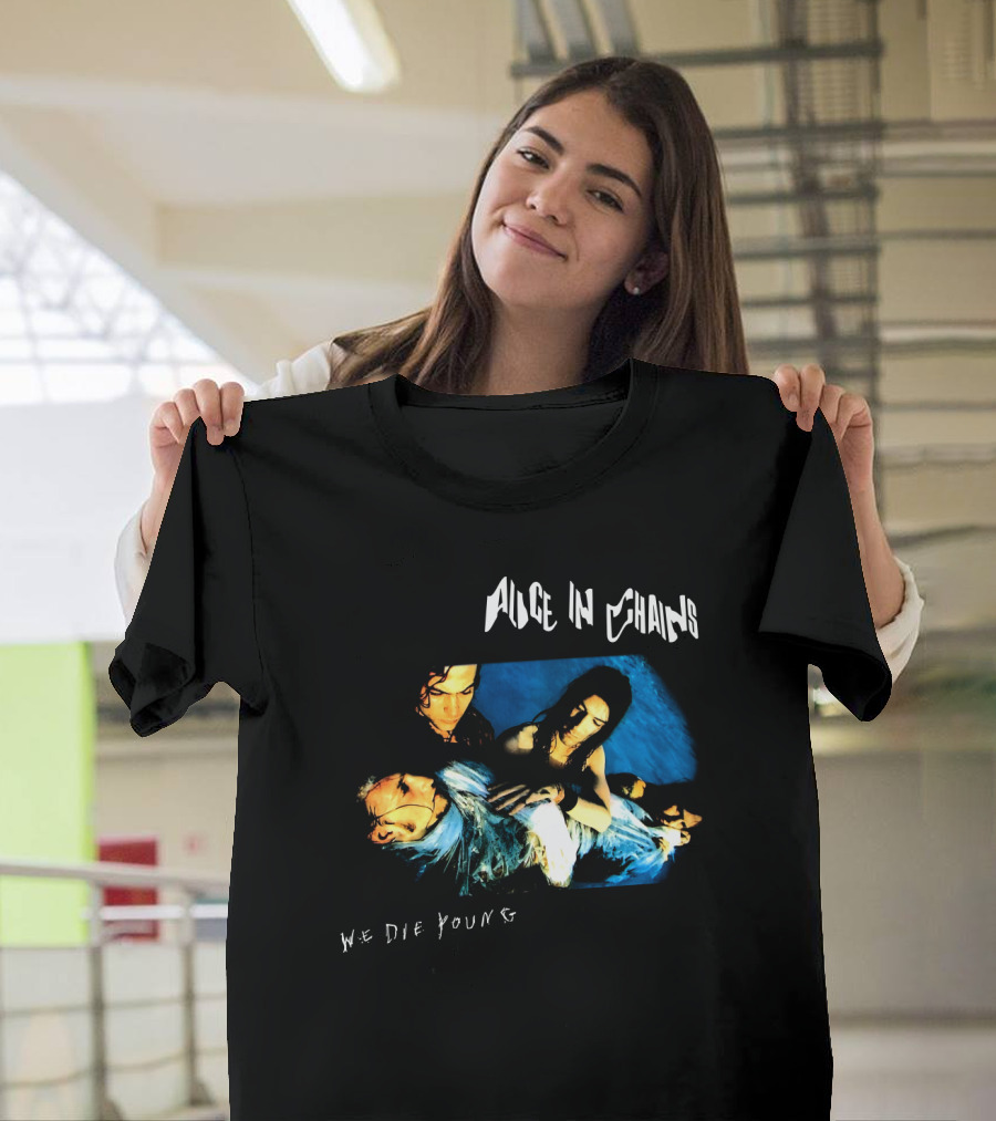 Alice In Chains We Die Young Aic T-Shirt