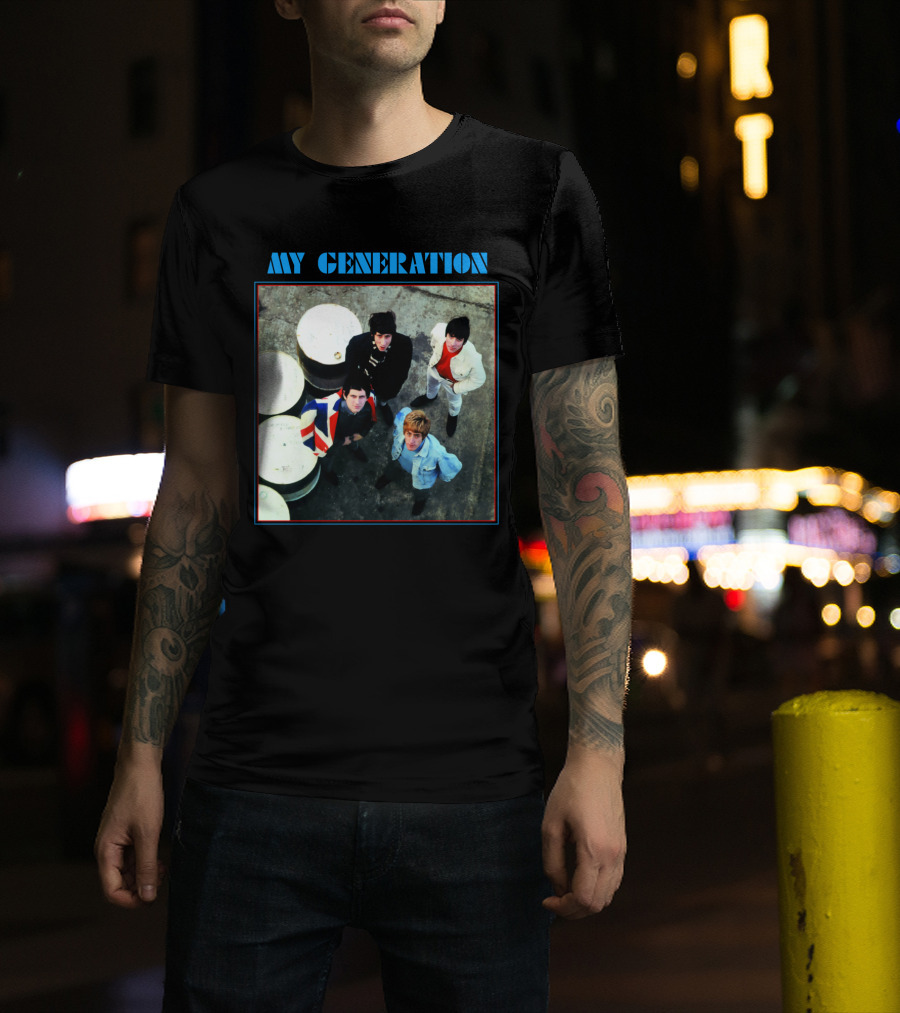 My Generation The Who Album Cover Art T-Shirt