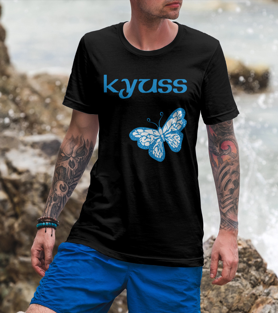 Kyuss Blue Butterfly T-Shirt