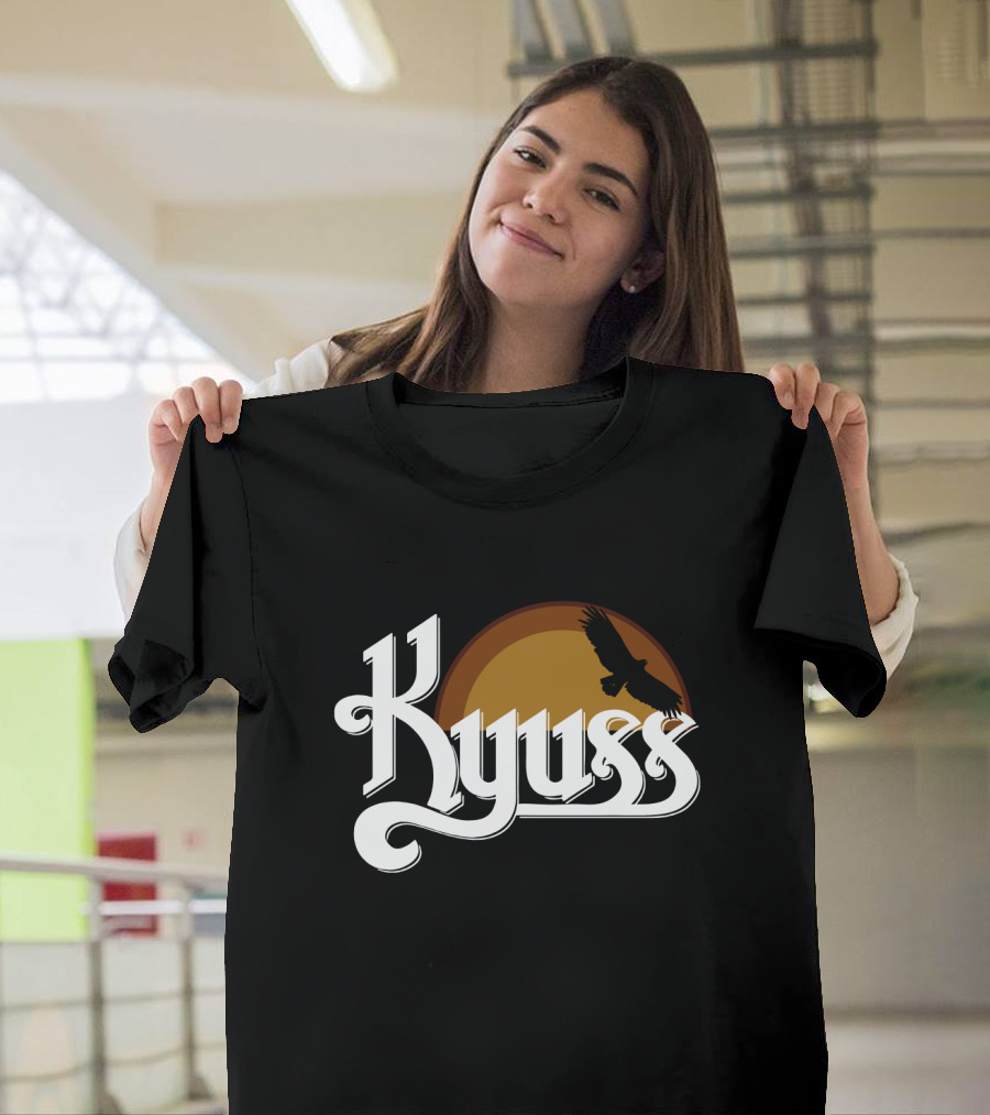 Kyuss Sunset Eagle Silhouette T-Shirt