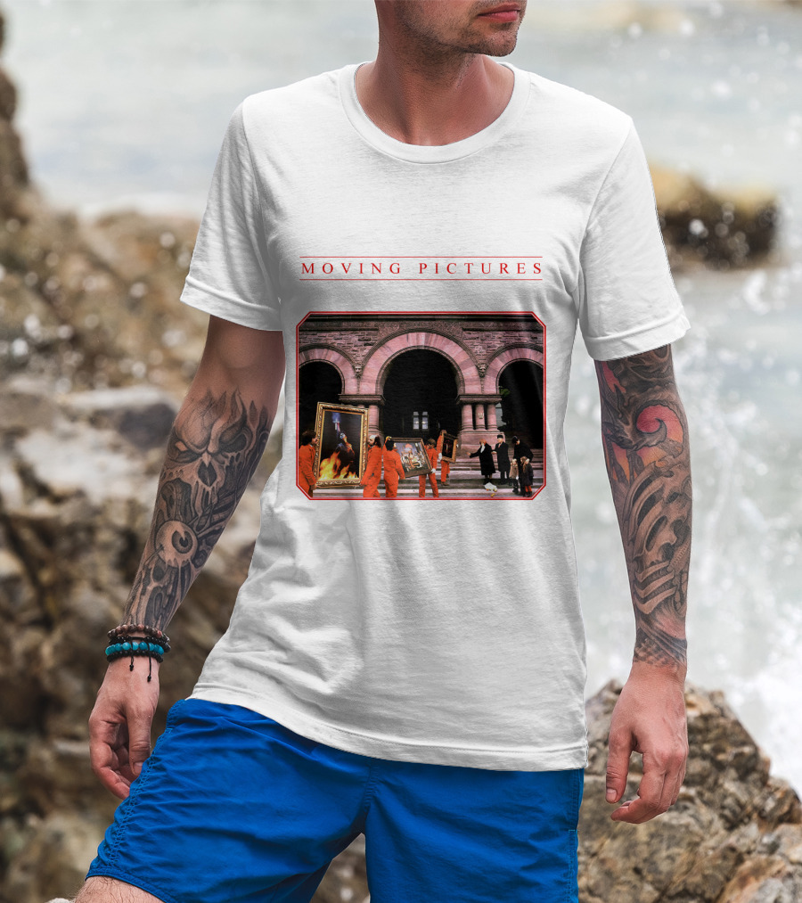 Rush Moving Pictures Album Cover Art T-Shirt