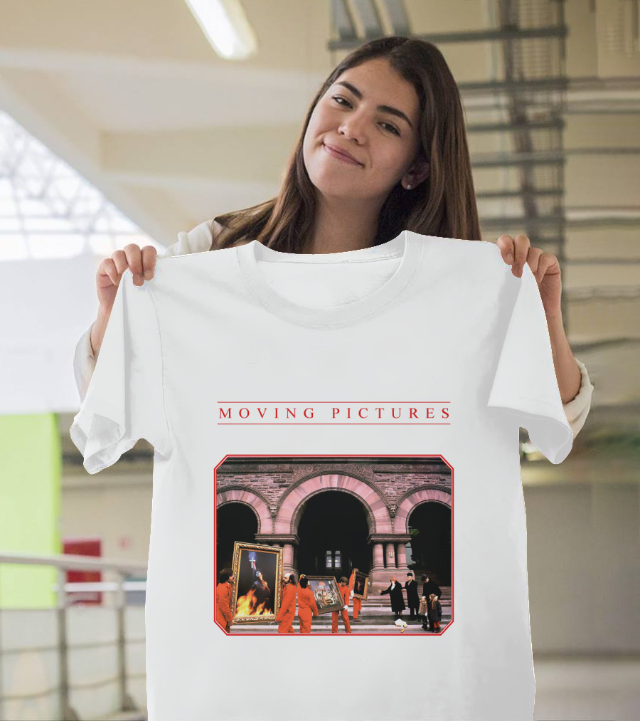 Rush Moving Pictures Album Cover Art T-Shirt