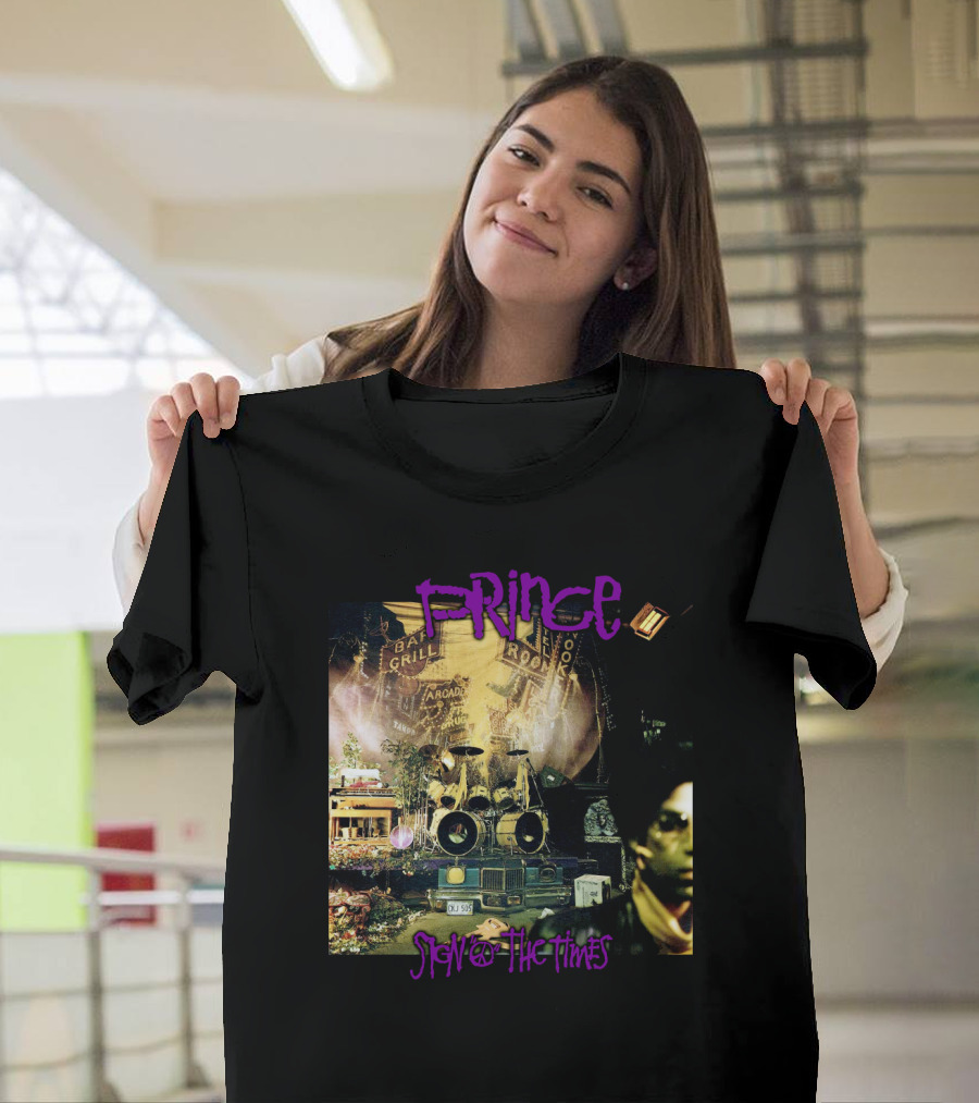 Prince Sign O' The Times Album Art T-Shirt