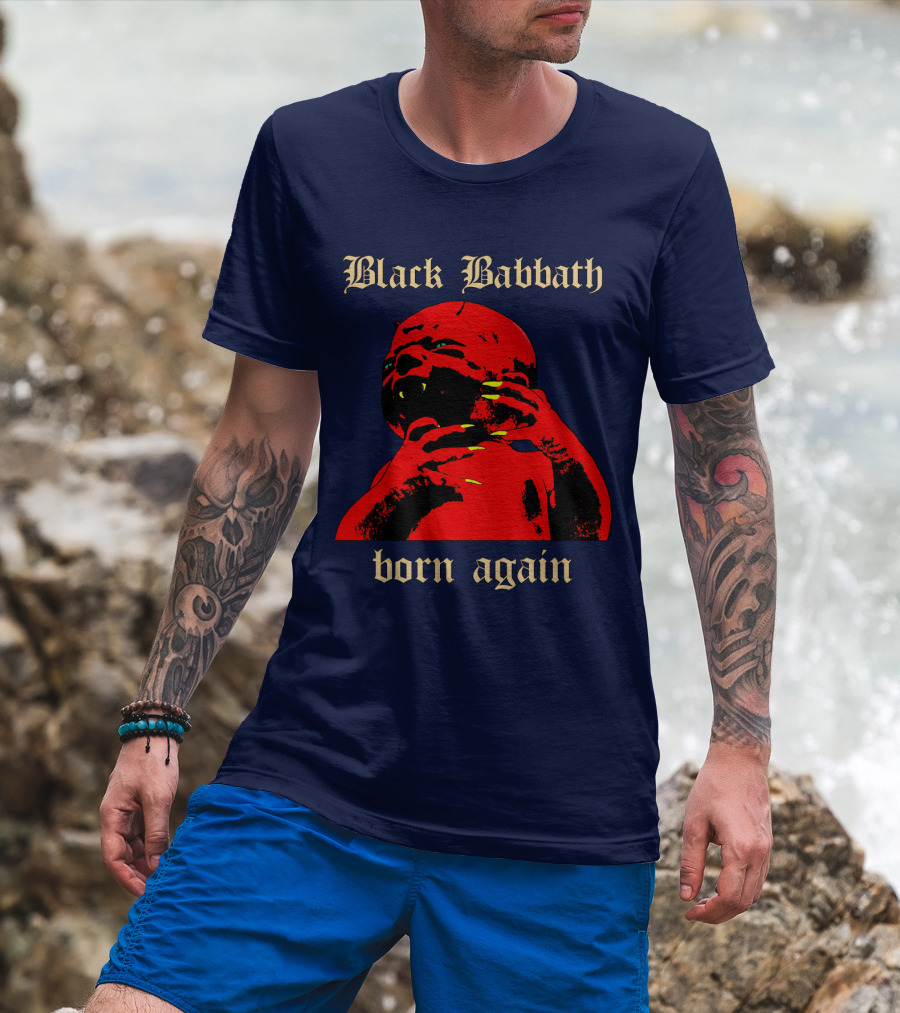Black Sabbath Born Again Red Baby T-Shirt