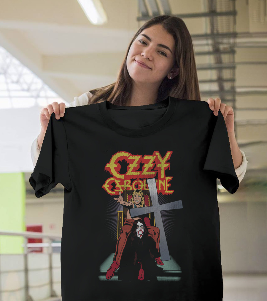 Ozzy Osbourne Throne And Cross T-Shirt