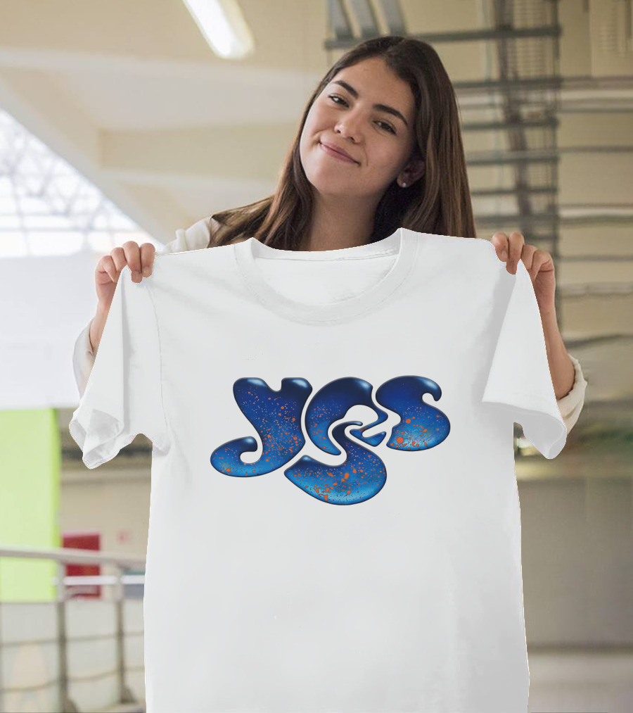 Yes 42 Logo Blue Orange T-Shirt
