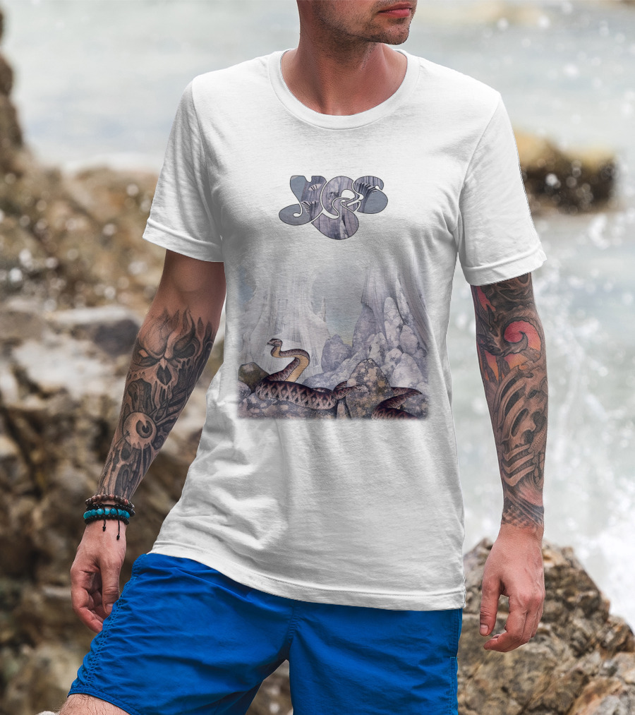 Yes Album 44 Roger Dean Art Snake T-Shirt