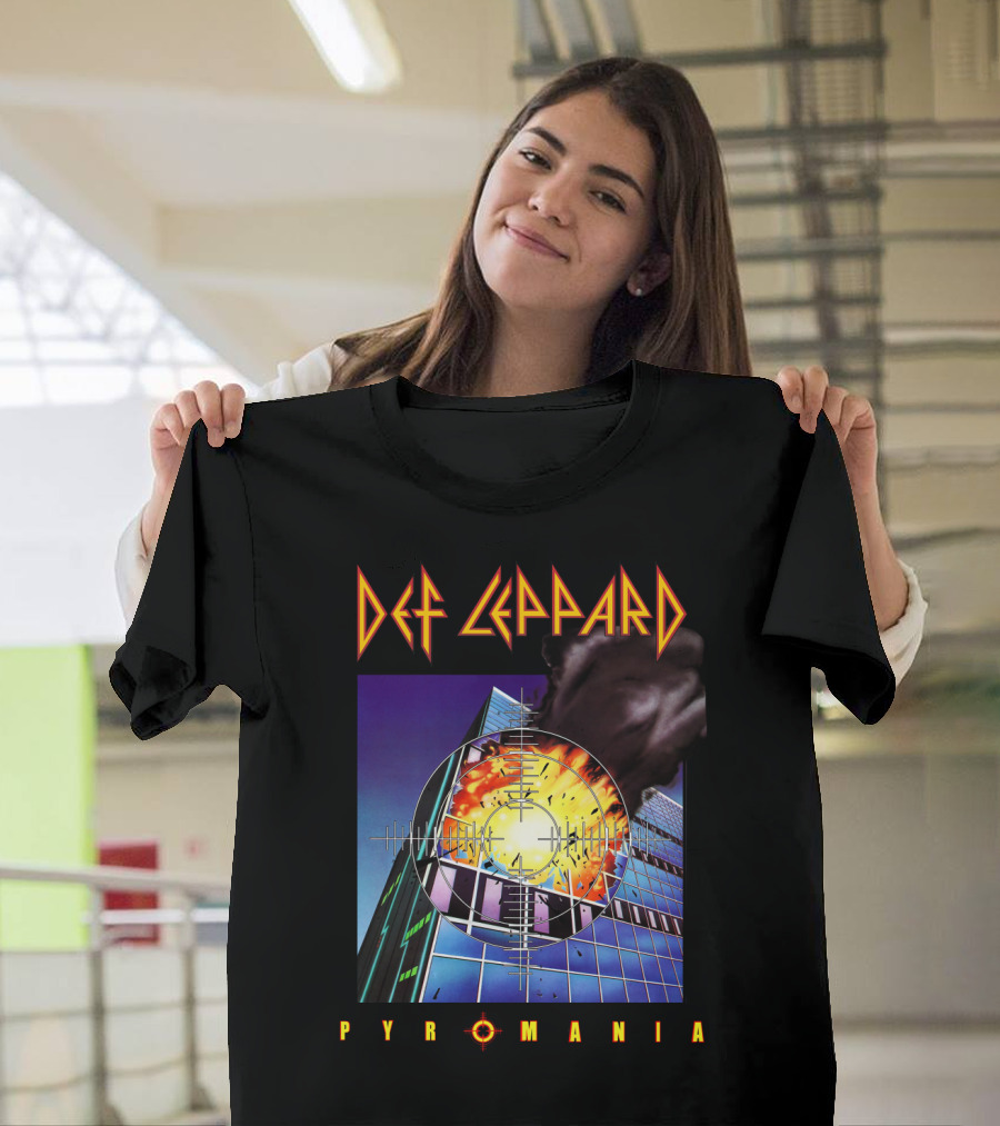 Def Leppard Pyromania Explosion T-Shirt