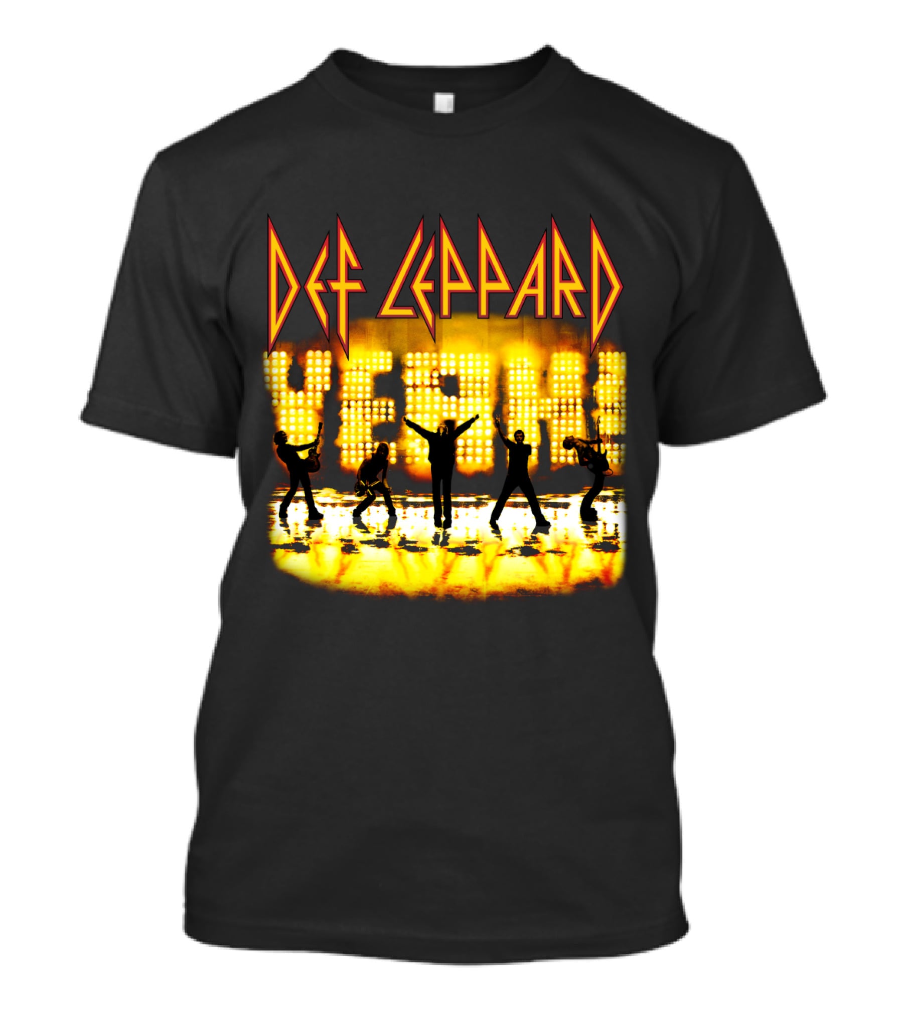 Def Leppard Yeah! Album Silhouette Performance T-Shirt