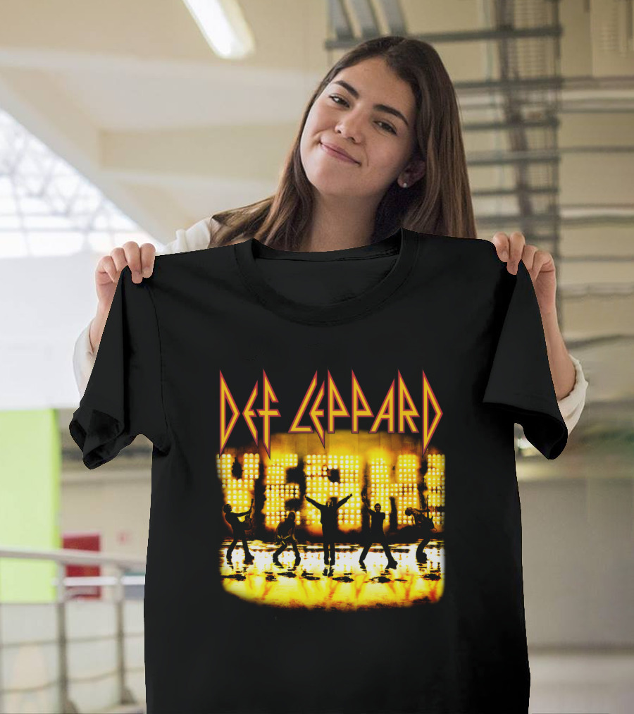 Def Leppard Yeah! Album Silhouette Performance T-Shirt