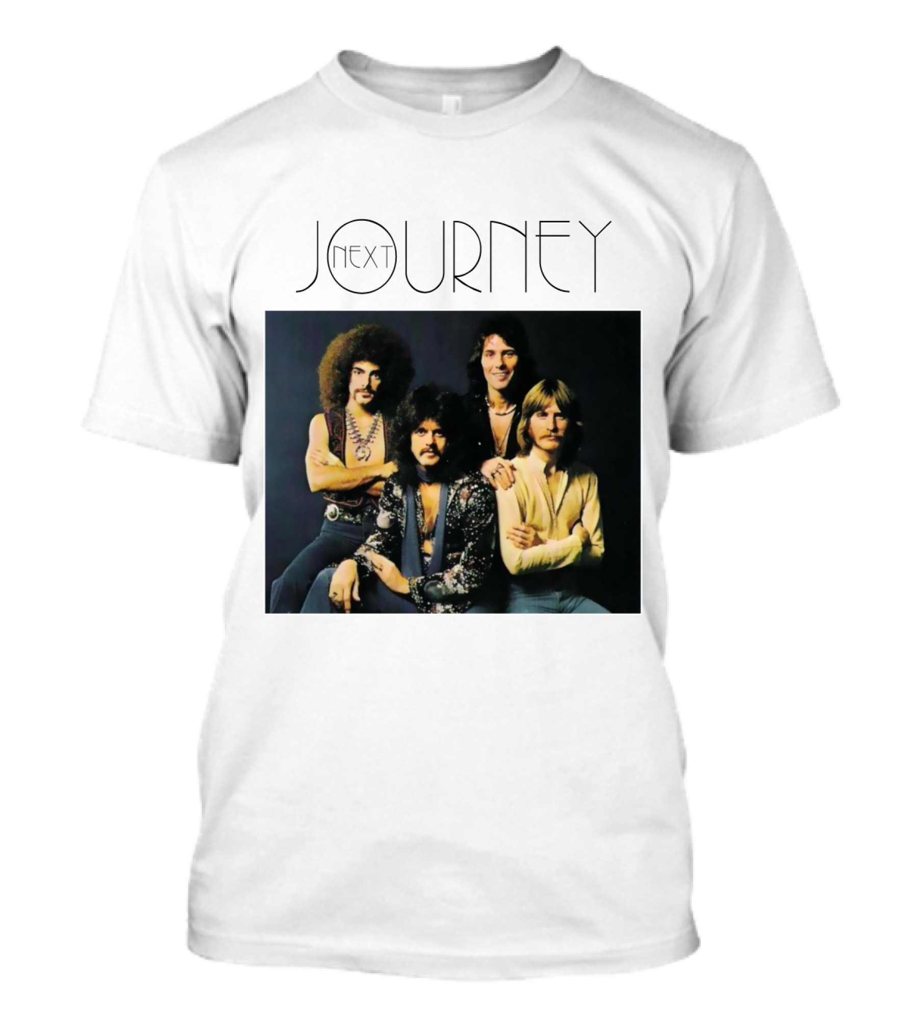 Journey Next JN 28 Vintage Band Members T-Shirt