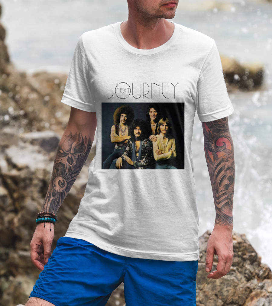 Journey Next JN 28 Vintage Band Members T-Shirt