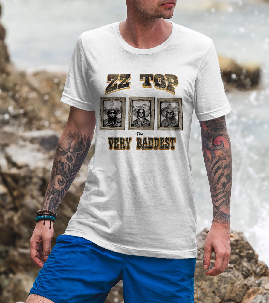 Zz Top The Very Baddest Billy Frank Dusty T-Shirt