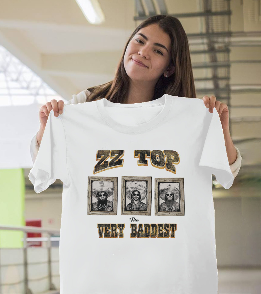 Zz Top The Very Baddest Billy Frank Dusty T-Shirt