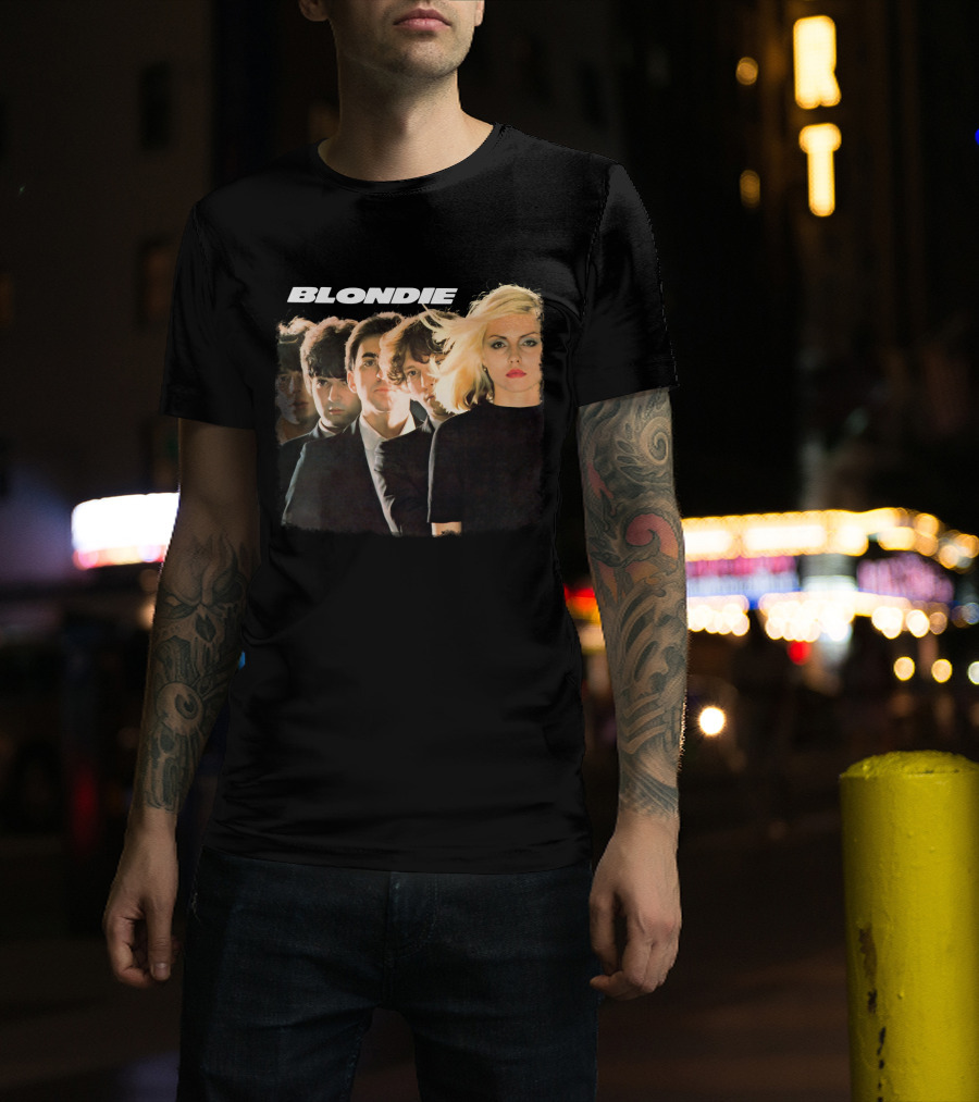 Blondie Parallel Lines Album Cover Art T-Shirt