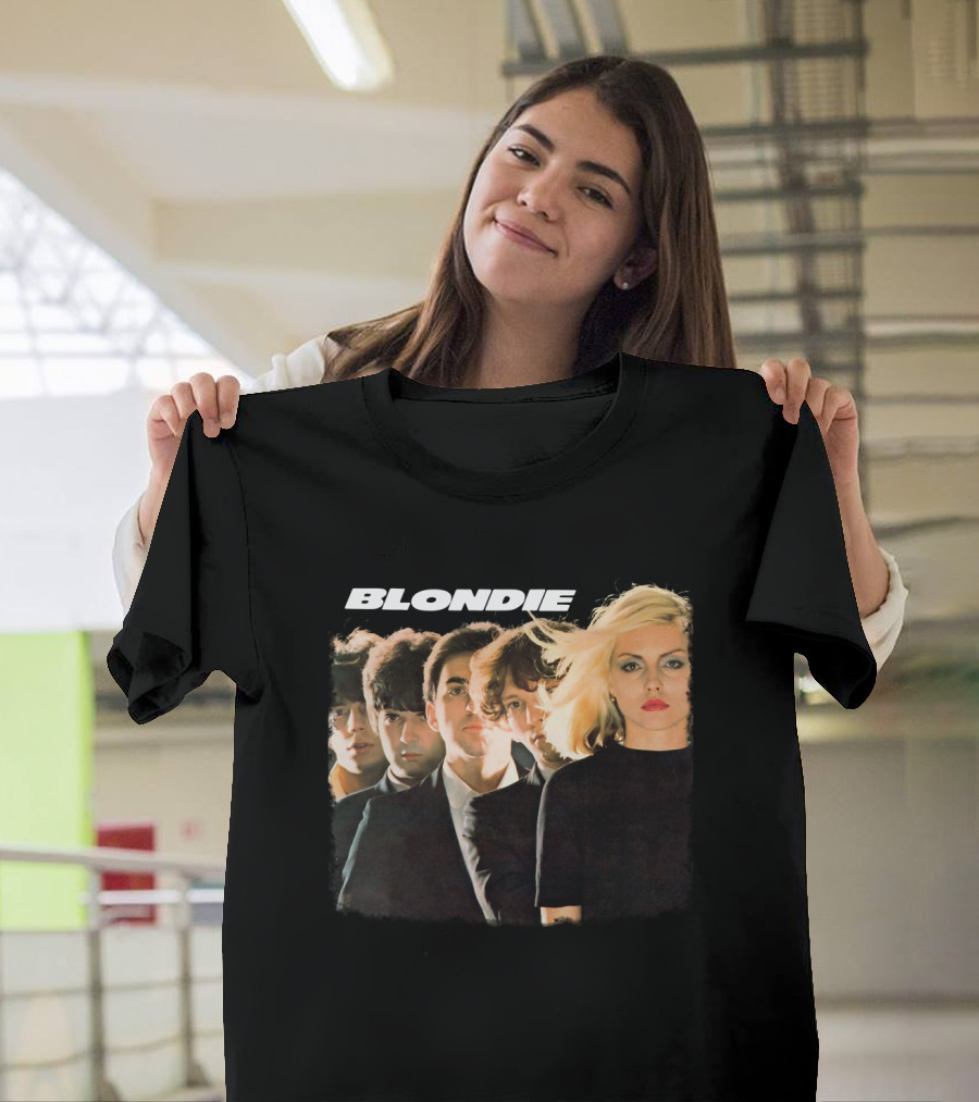 Blondie Parallel Lines Album Cover Art T-Shirt