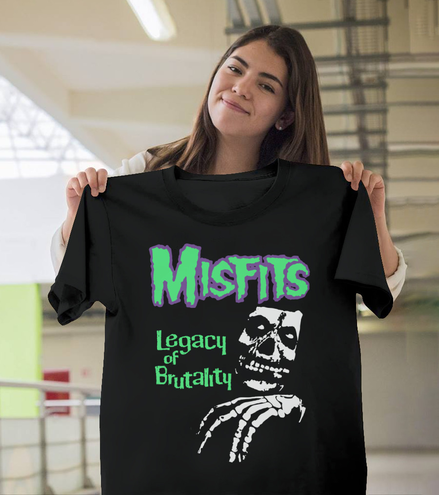 Misfits Legacy Of Brutality Skeleton T-Shirt