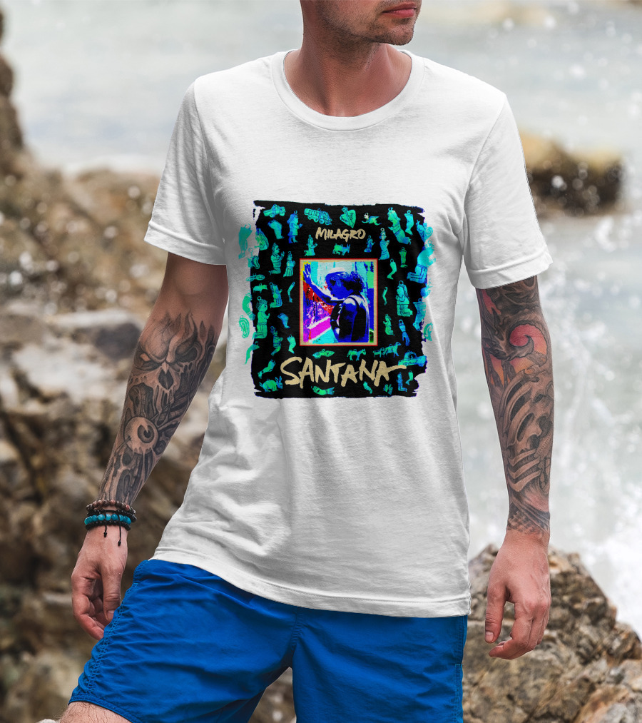 Milagro Santana Album Art Theme T-Shirt
