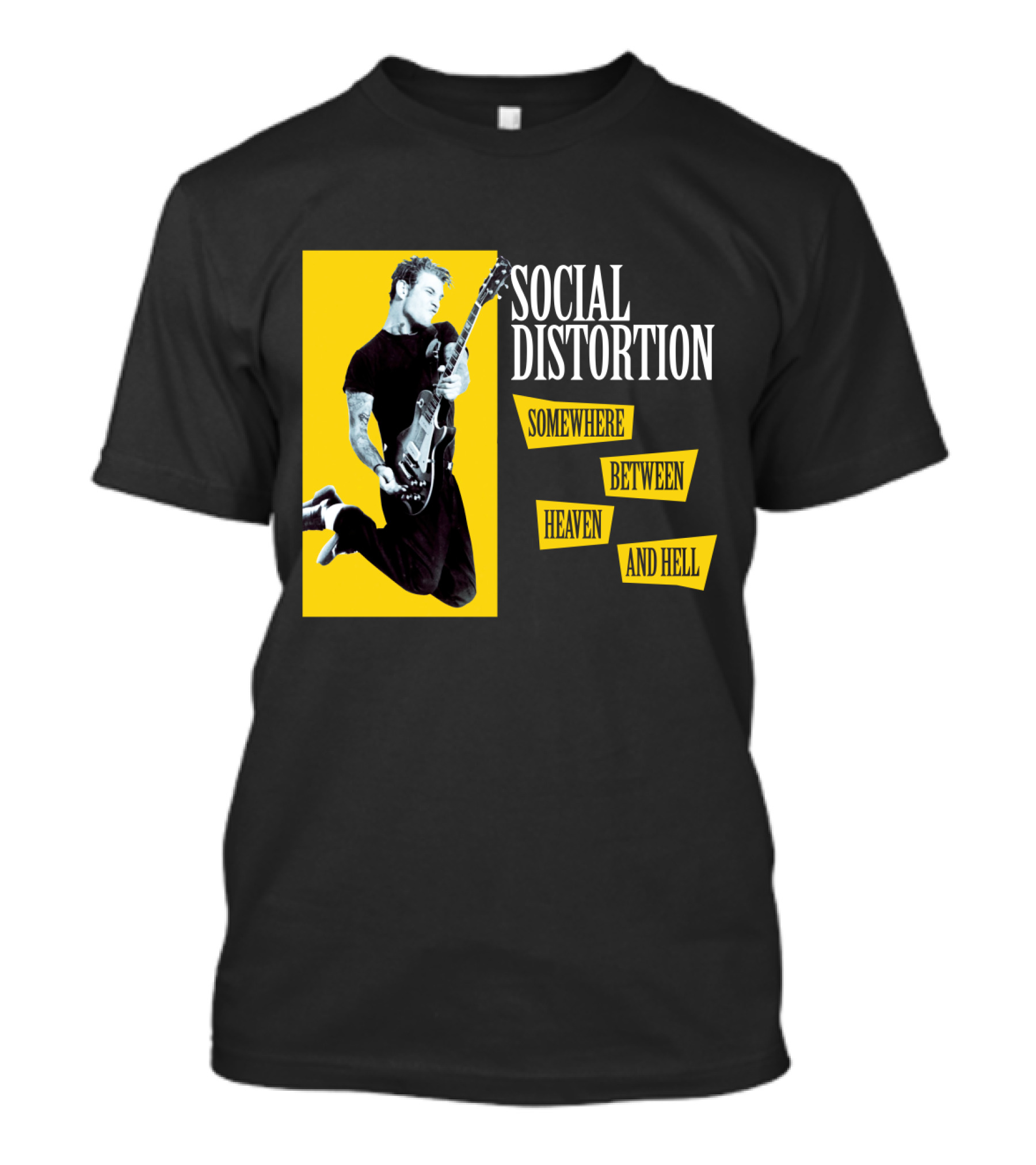 Social Distortion Somewhere Between Heaven And Hell T-Shirt
