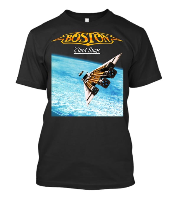 Boston Third Stage Spaceship Album Cover T-Shirt