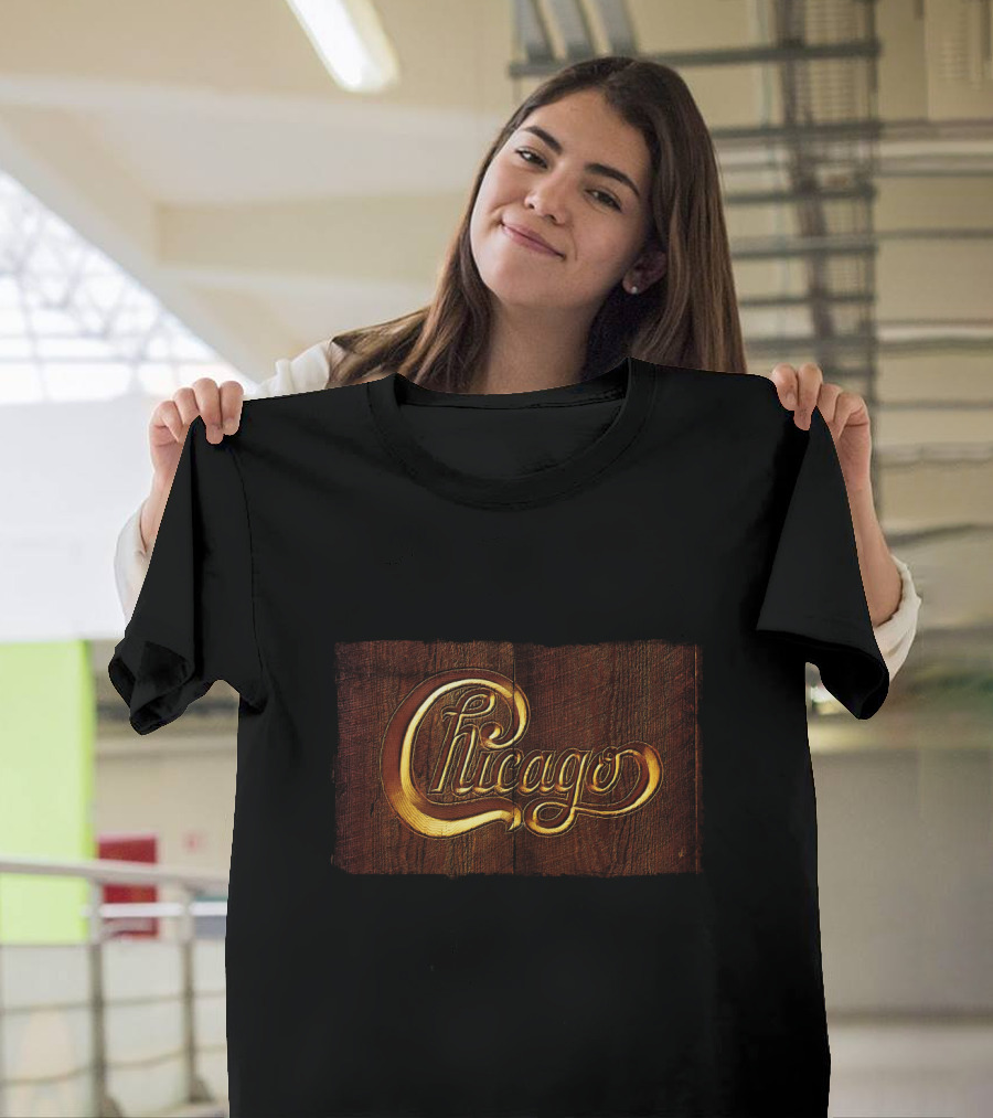 Chicago Ccg 05 Vintage Wood Style T-Shirt