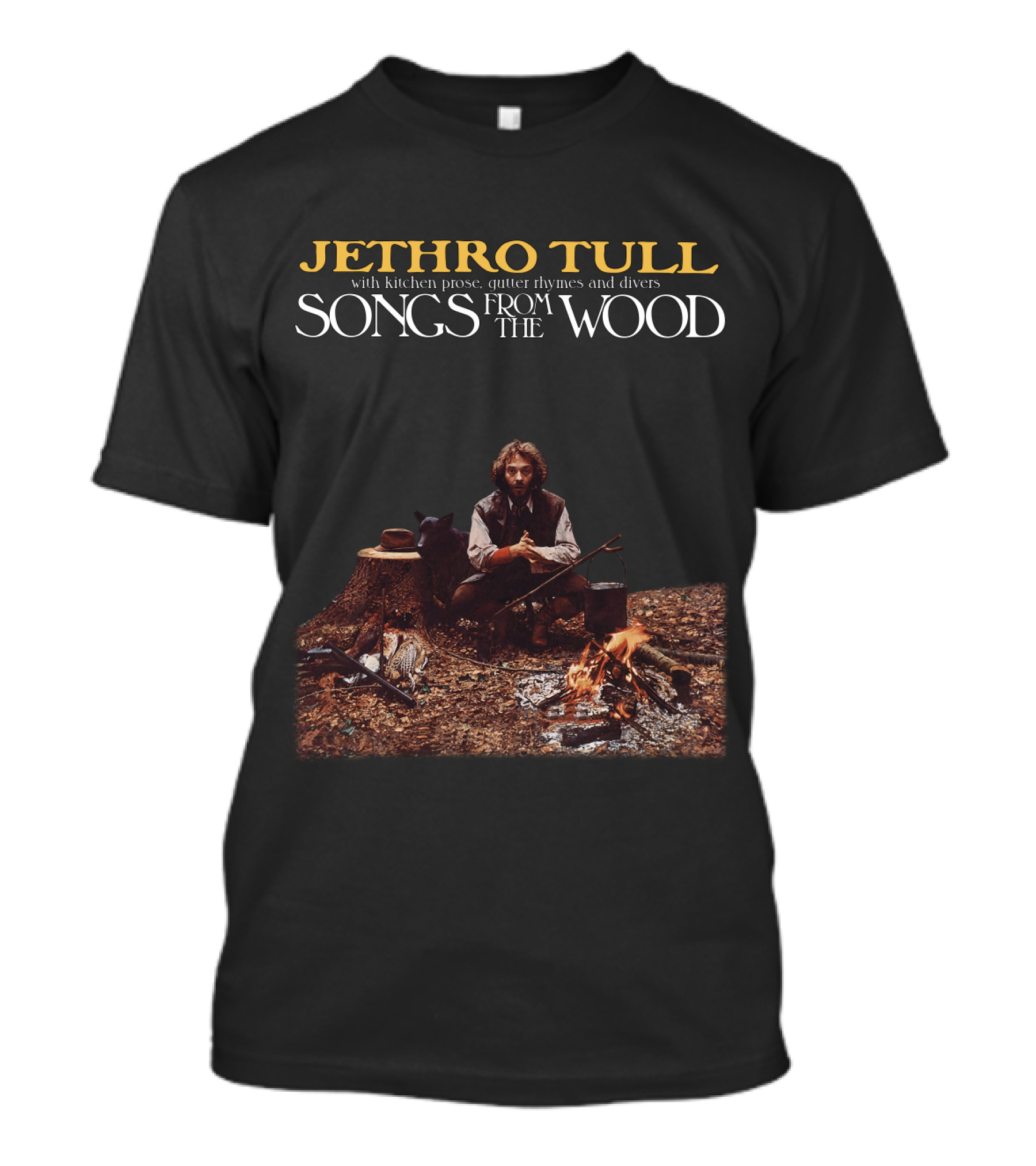 Jethro Tull Songs From The Wood With Kitchen Prose Gutter Rhymes And Divers T-Shirt