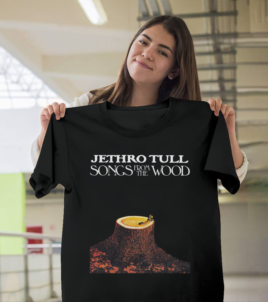Jethro Tull Songs From The Wood Tree Stump And Axe T-Shirt