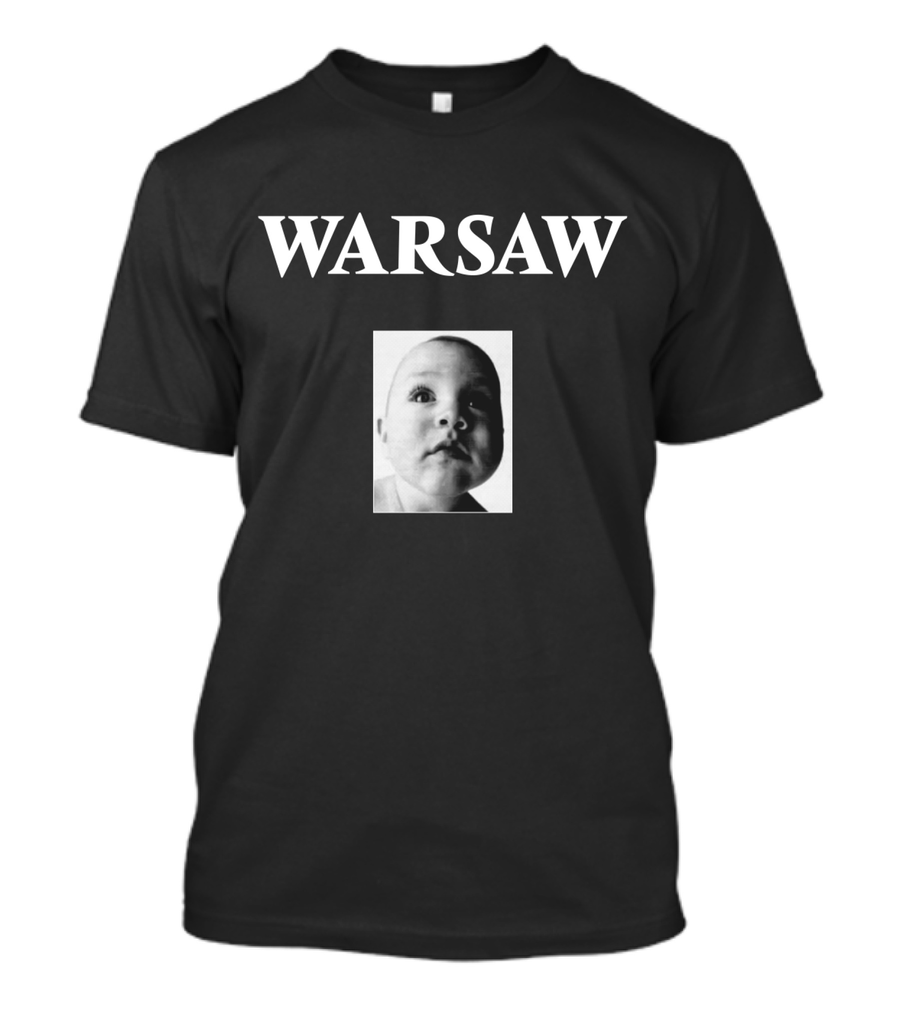 Warsaw Baby Image Retro Style T-Shirt