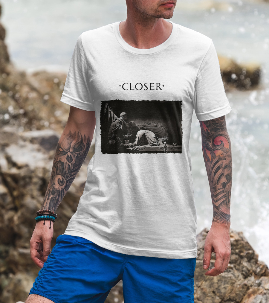 Joy Division Closer Album Cover Artistic Rendition T-Shirt
