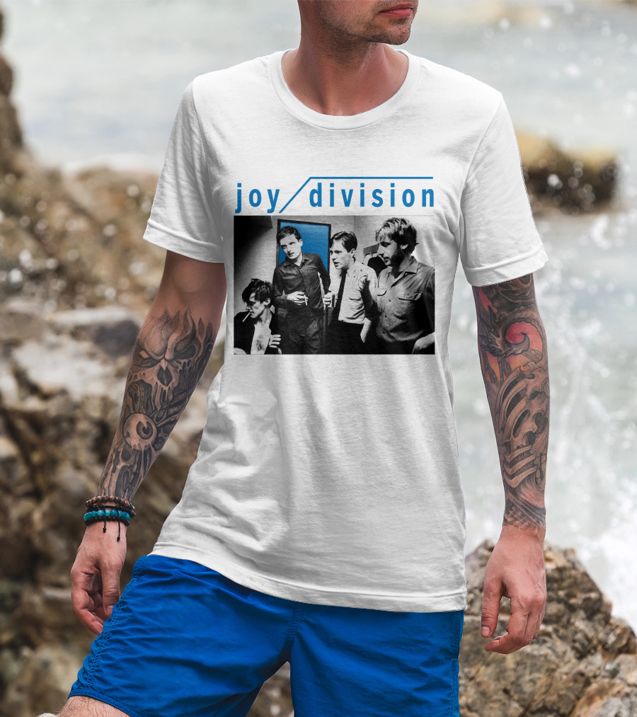 Joy Division Band Vintage Group Photo T-Shirt