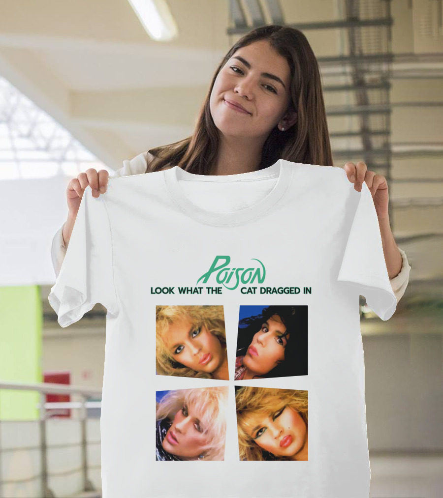 Poison Look What The Cat Dragged In T-Shirt