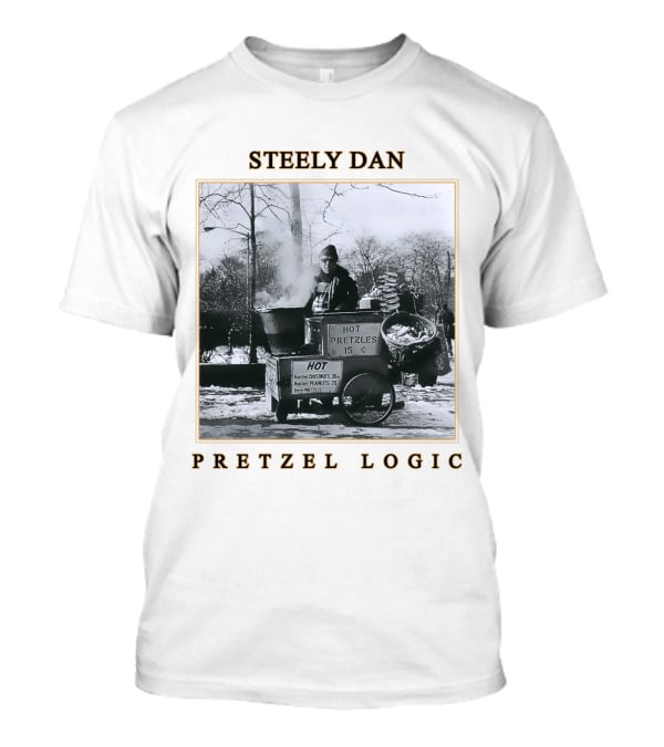 Steely Dan Pretzel Logic Hot Pretzels 15 Cents T-Shirt