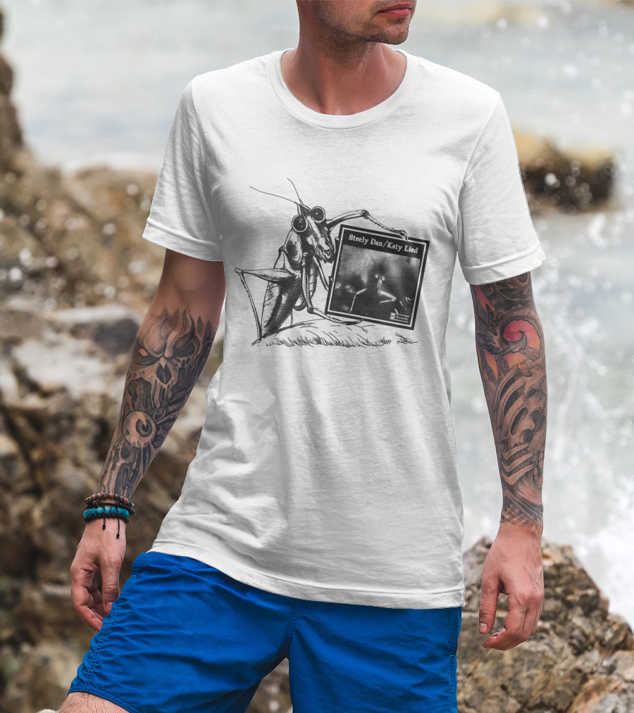 Steely Dan Katy Lied Album Cover Illustration Mantid T-Shirt