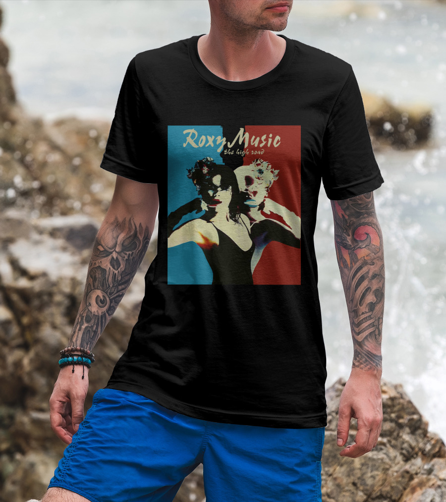 Roxy Music The High Road Dual-Tone T-Shirt