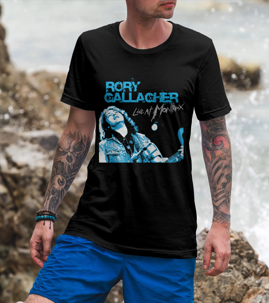Rory Gallagher Live At Montreux T-Shirt