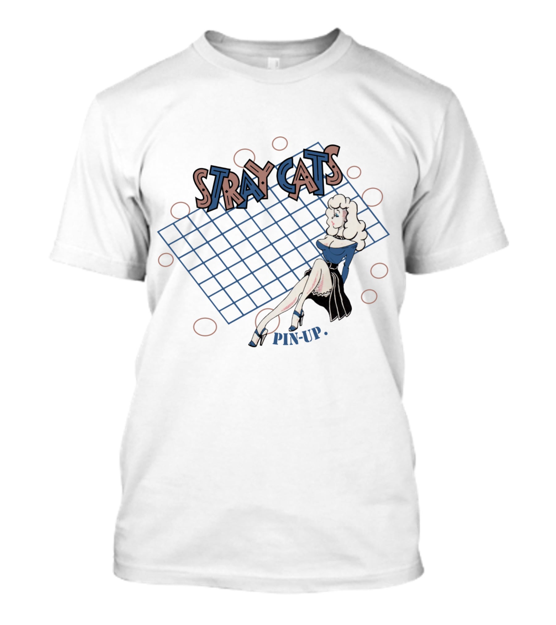 Stray Cats Pin-Up T-Shirt