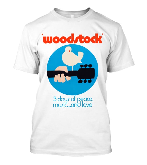 Woodstock 3 Days Of Peace Music And Love T-Shirt