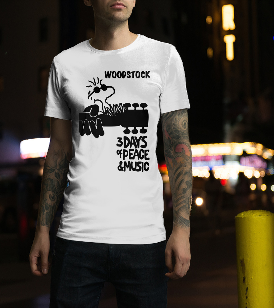 Woodstock 3 Days Of Peace & Music Ws69 T-Shirt