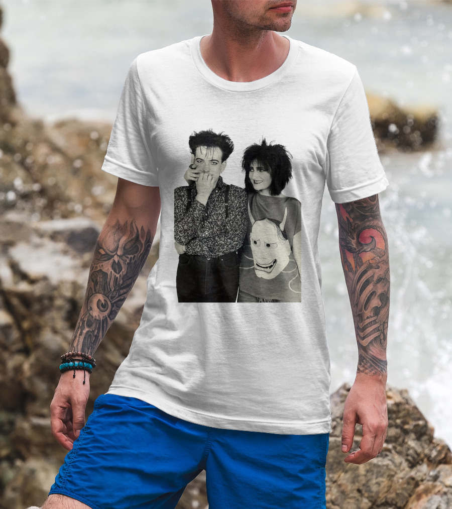 Satb 12 Hannya Mask And Gothic Fashion Influence T-Shirt