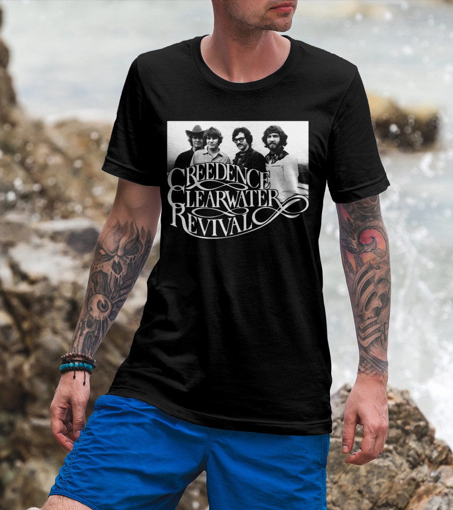 Creedence Clearwater Revival Band Photo Classic T-Shirt