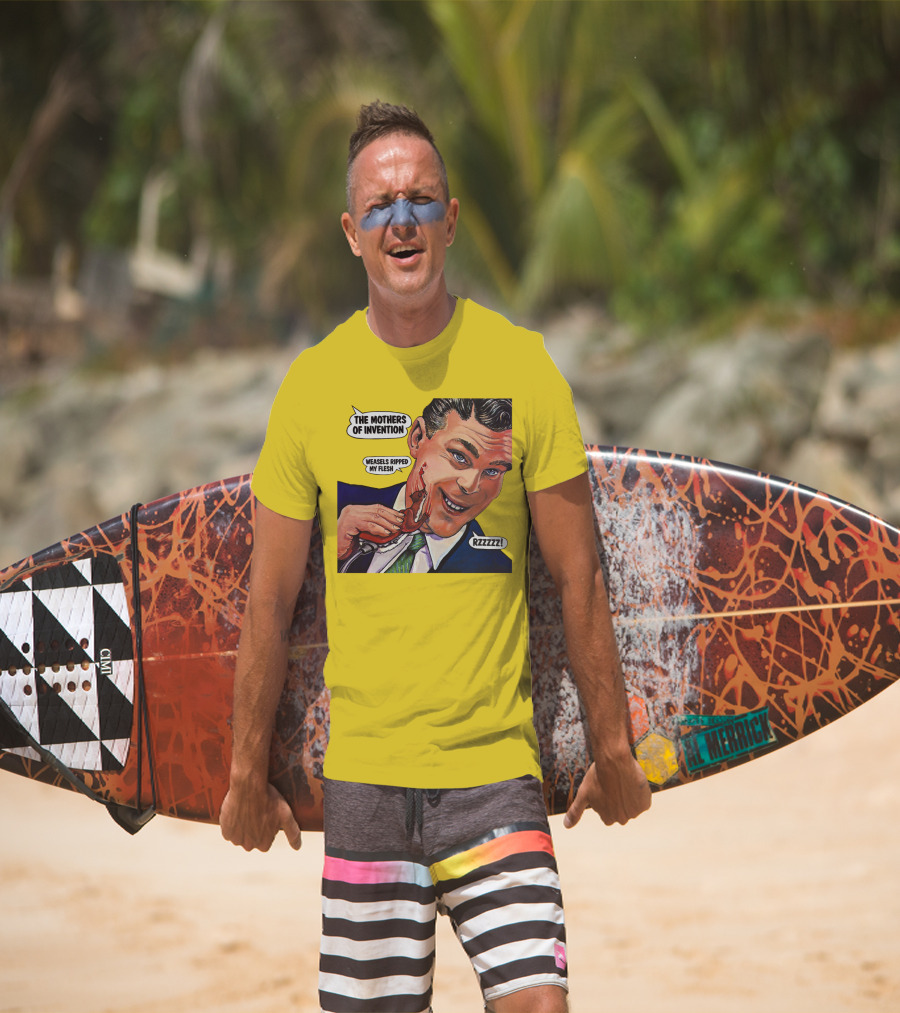 The Mothers Of Invention Weasels Ripped My Flesh Rzzzzz! Tmoi T-Shirt