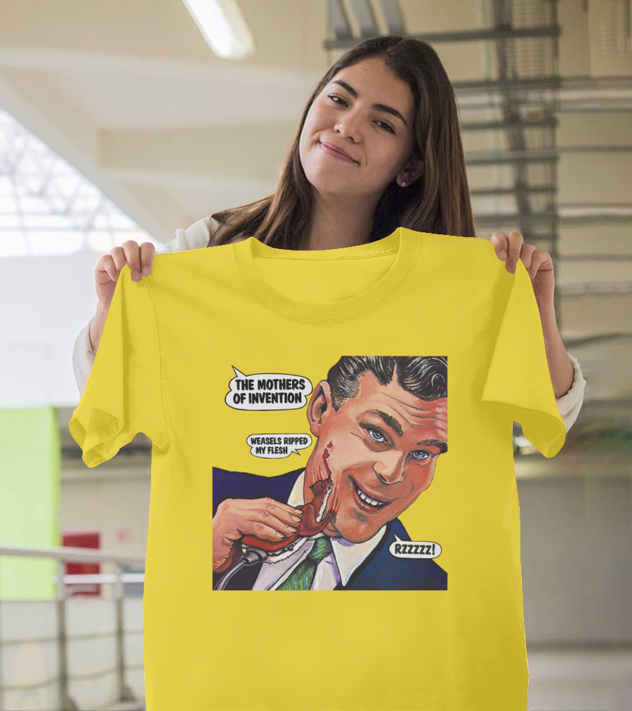 The Mothers Of Invention Weasels Ripped My Flesh Rzzzzz! Tmoi T-Shirt