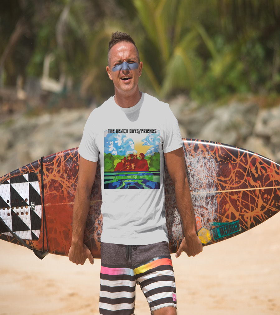 The Beach Boys Friends Album Cover Art T-Shirt