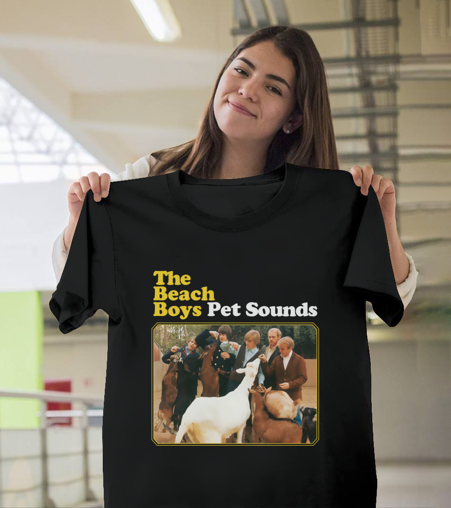 The Beach Boys Pet Sounds Album Cover Goat Farm Scene T-Shirt