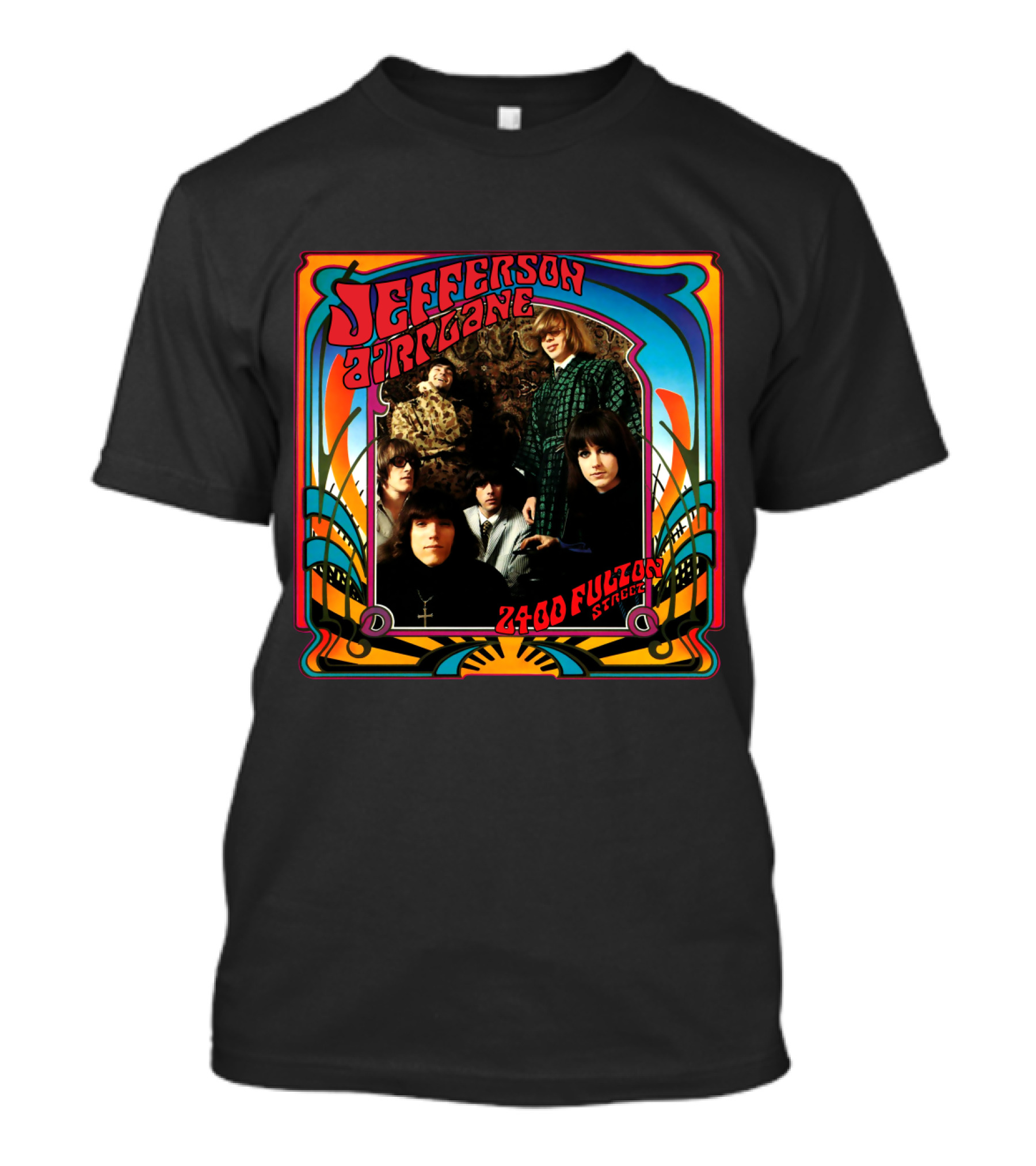 Jefferson Airplane 2400 Fulton Street T-Shirt